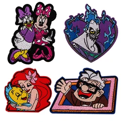 Cute Cartoon Animals Animation Patch Iron On Embroidered Patches For Clothes Patches On Backpacks Jackets Stickers