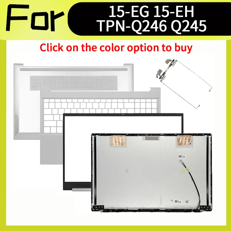 

Silver Laptop Accessorie For Pavilion 15 15-EG 15-EH 15Z-EH 15T-EG TPN-Q245/Q246 Replacement Housing Case