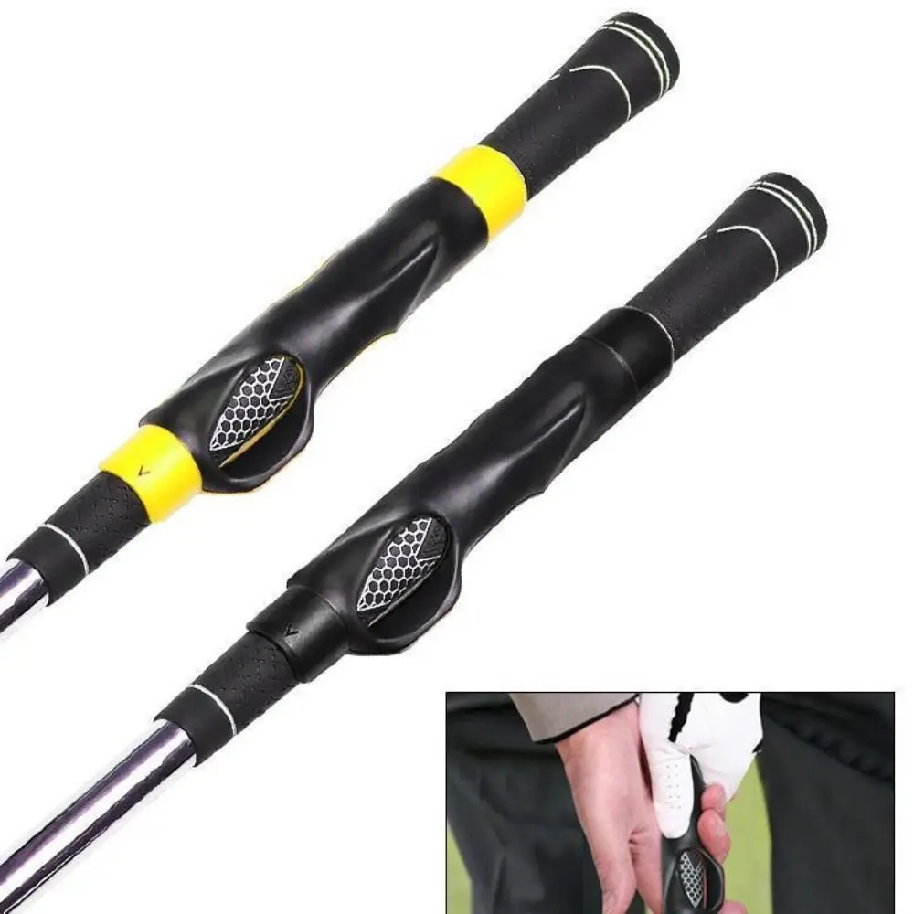 

ABS Golf Correction Grip Training Aid Anti-slip Golf Training Grip Correction Device Auxiliary Tool Golf Grip Corrector