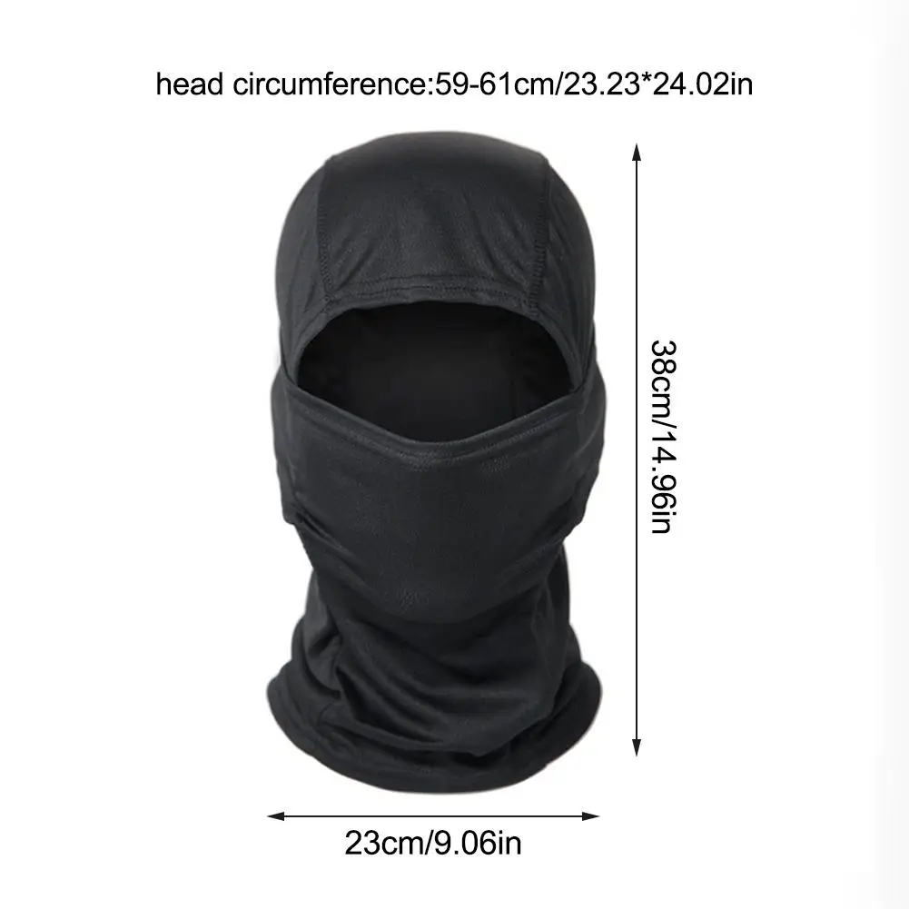 Summer Balaclava Mask for Men Cycling Cap Motorcycle Sun Protection Full Face Cover Fishing Hat Bicycle Bike Bandana Neck Gaiter