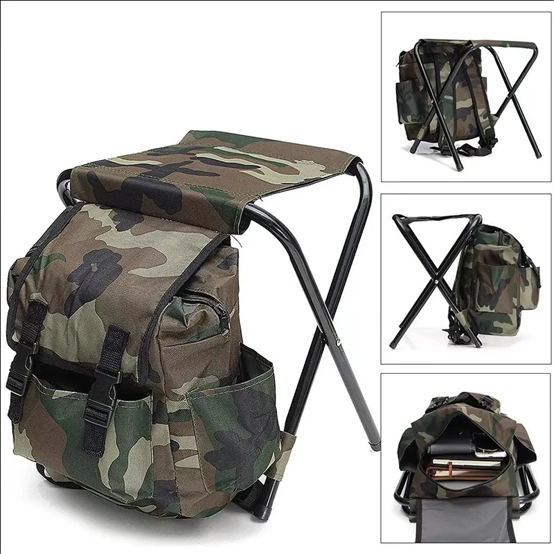 

Ultra-lightweight Travel Folding Chair With bag Portable Ultra-hard Chair Used For Camping Hiking Fishing Beach Folding Chair