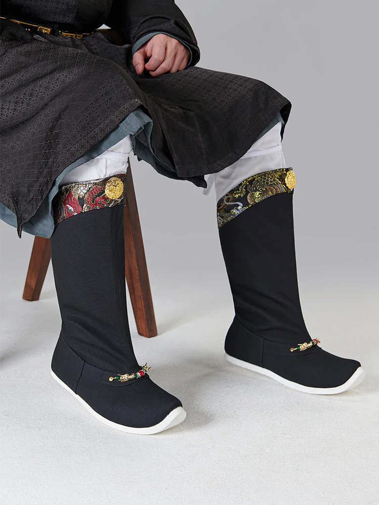 

Hanfu shoes soap boots Ming Dynasty ancient costume style boots