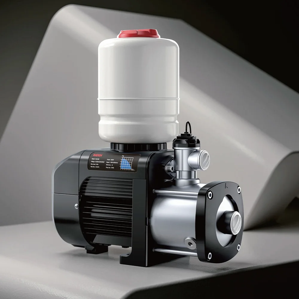 

Stainless Steel Constant Pressure Variable Frequency Booster Pump Silent Household Inverter Multistage Centrifugal Pump