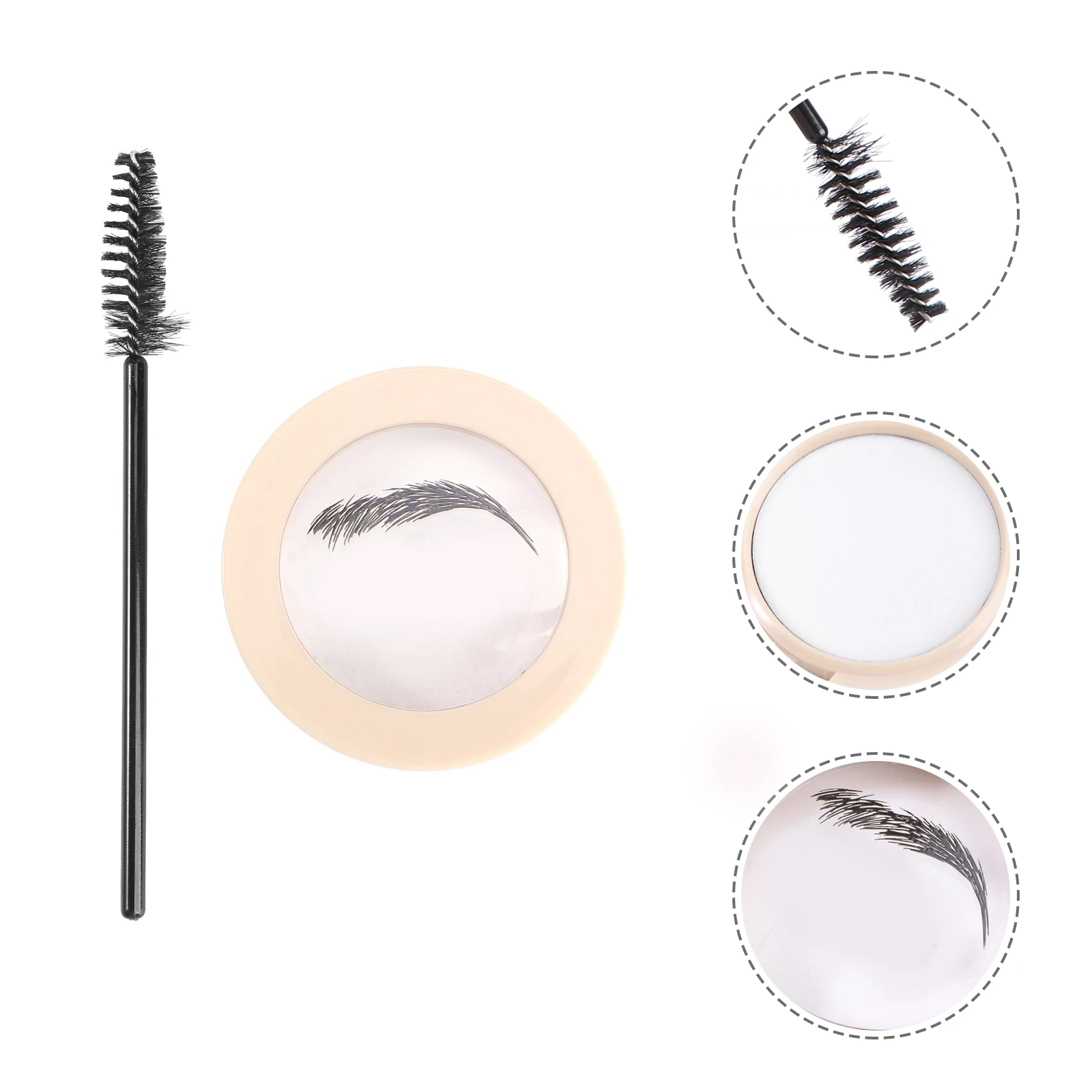 Crema per sopracciglia impermeabile Sapone per lo styling Accessorio per il trucco modellante rosa Crema per sopracciglia Gel Sapone per sopracciglia Ciglia naturali