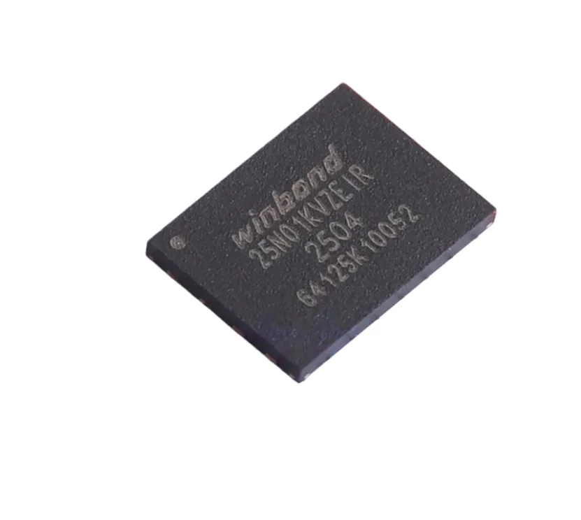 W25N01KVZEIR package WSON-8 supports dual/quad SPI 3V 1Gb single-stage unit chip, brand new original