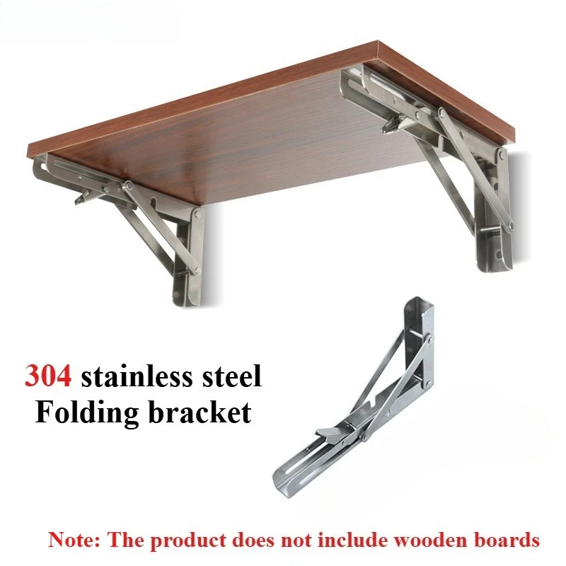 

304 Stainless Steel Folding Bracket Triangular Bracket Laminate Bracket Shelf