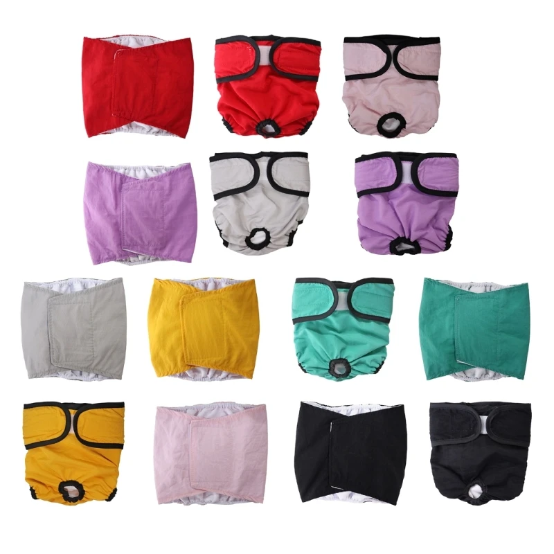 Reusable Girls Pet Dog Diaper Pants Durable Menstrual Hygienes Diaper Pet XS-XL Physiological Pants Hygienically