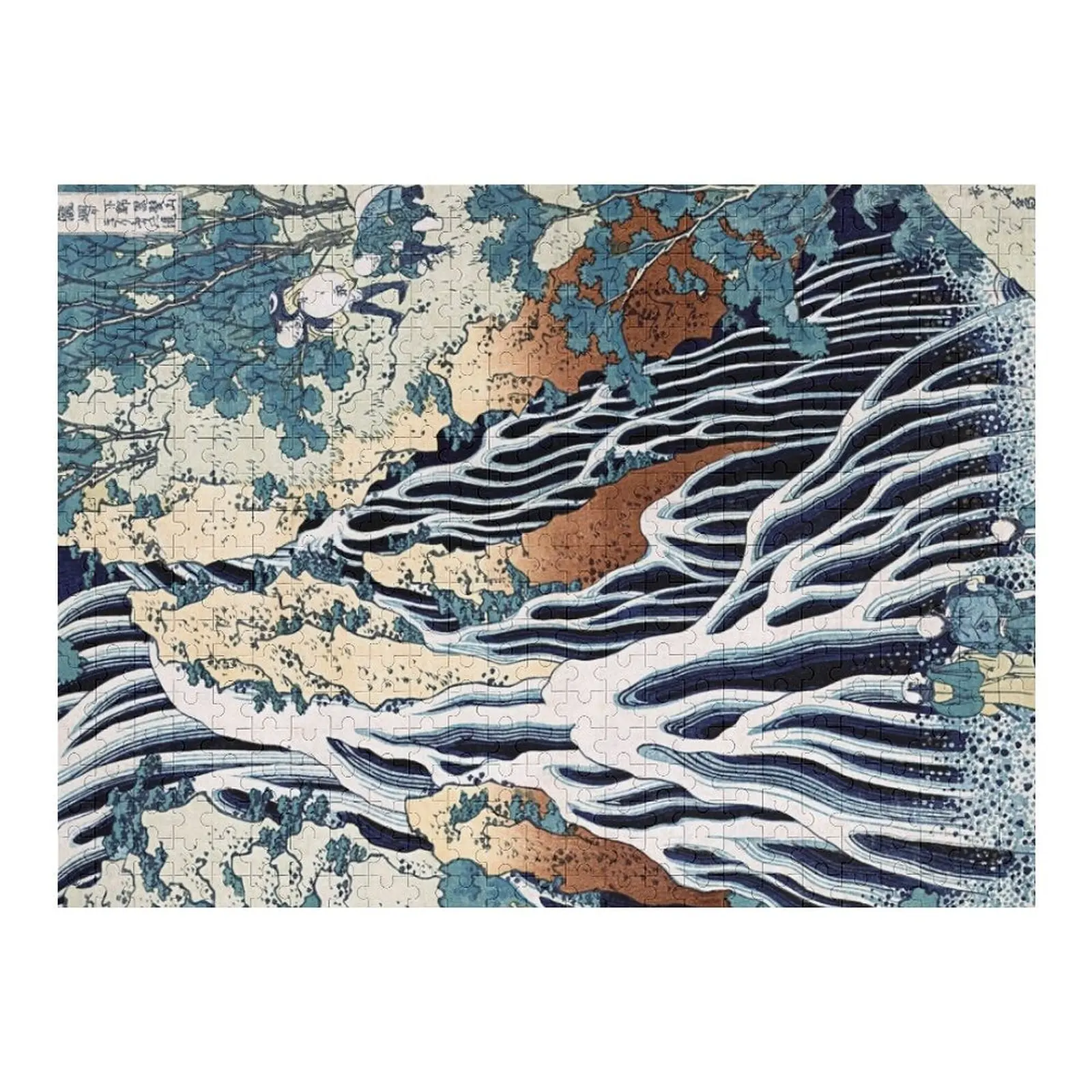 

Кирифурийский водопад в Mt. Kurokami Katsushika Hokusai Ukiyo-e Пазл Изображение Персонализированный Пазл Имя