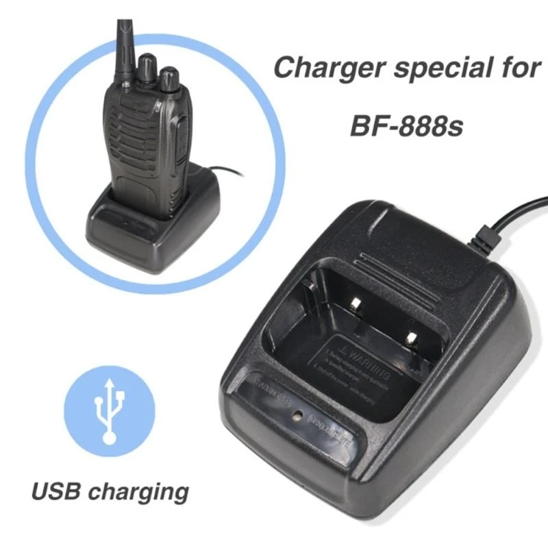 

U55B USB Charging Dock Stand for BF888S 777S 666S Portable Two Way Radio Models