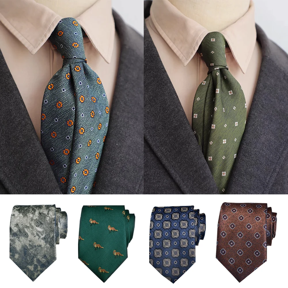 

Men Tie Hand Strike Jacquard Tie Commercial Affairs Floral Decoration Casual Business Profession Men's Collar Cloths Accessories