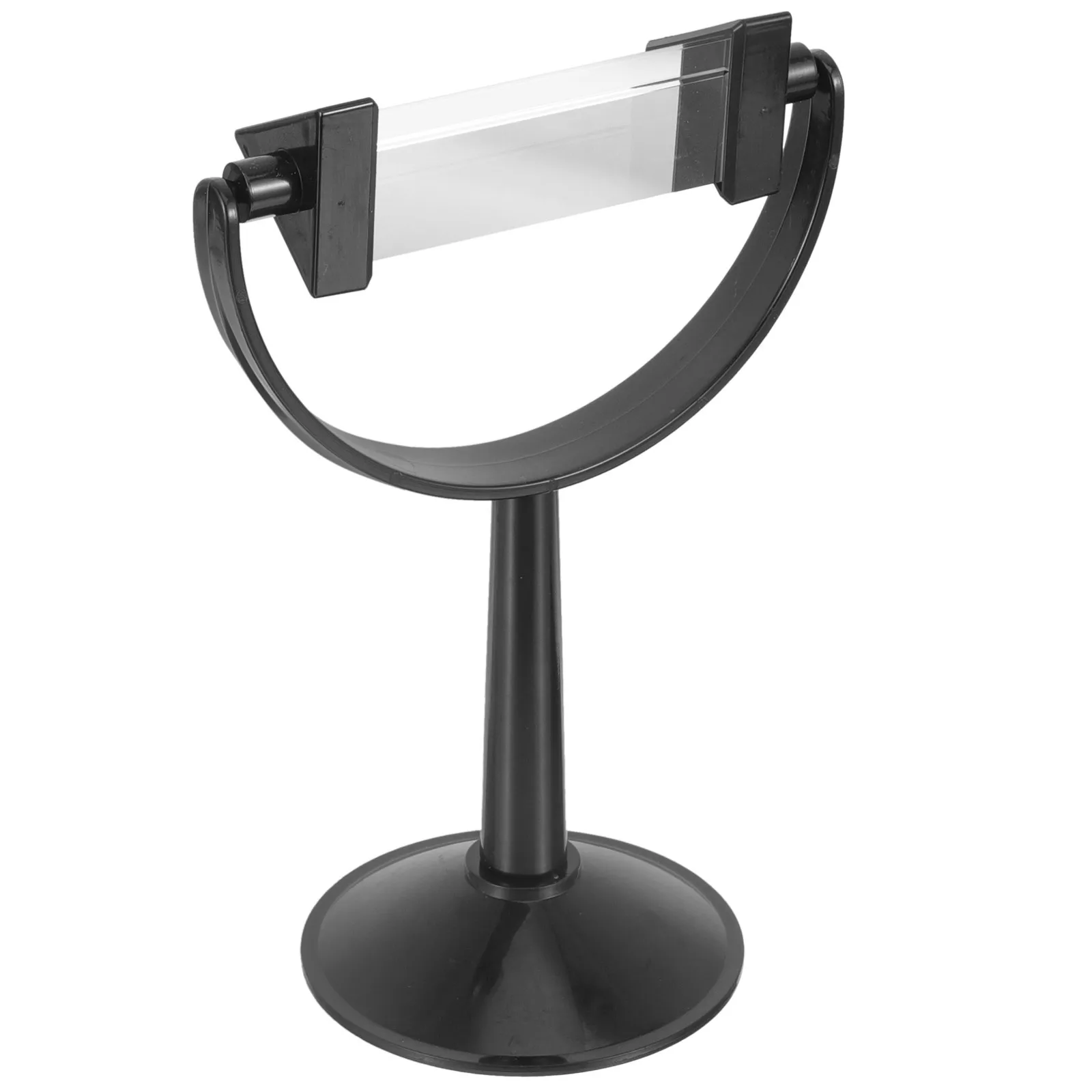 Premium Optical Glass Triangular Prism with Stand Clear Color Dispersion for Science Education Light Spectrum Experiment