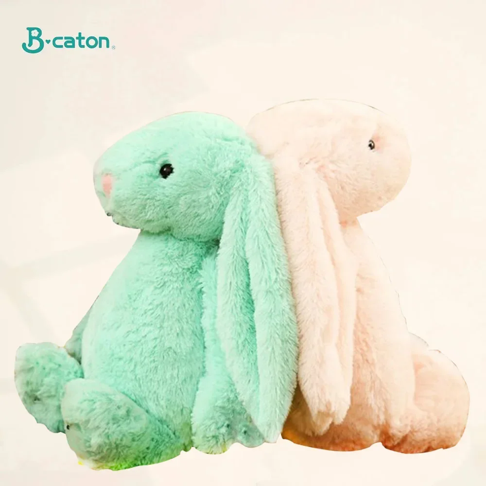 Size 40cm/50cm Long Ear Rabbit Plush Toy Cartoon Animal Cute Stuffed Doll Girl Friend Birthday Gift Christmas Present