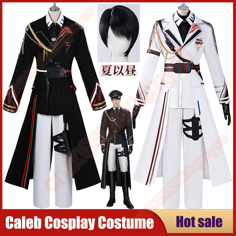 

Аниме Love and Deepspace Косплей Костюм Caleb Executive Officer Полковник Униформа Шляпа Парик Костюм Партии Ролевые Игры Костюмы Для Мужчин