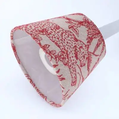 

Creative Embroidery Lamp Shade Iron Floor Lamp Cover E14 E27 Tropical Fabric Light Cover For Home Bedroom Office Decor