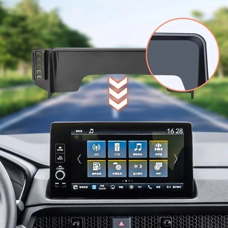 Car GPS Screen Navigation Stand Special Phone Holder Modify Auto Accessories For HONDA CIVIC ACCORD 2016-2026