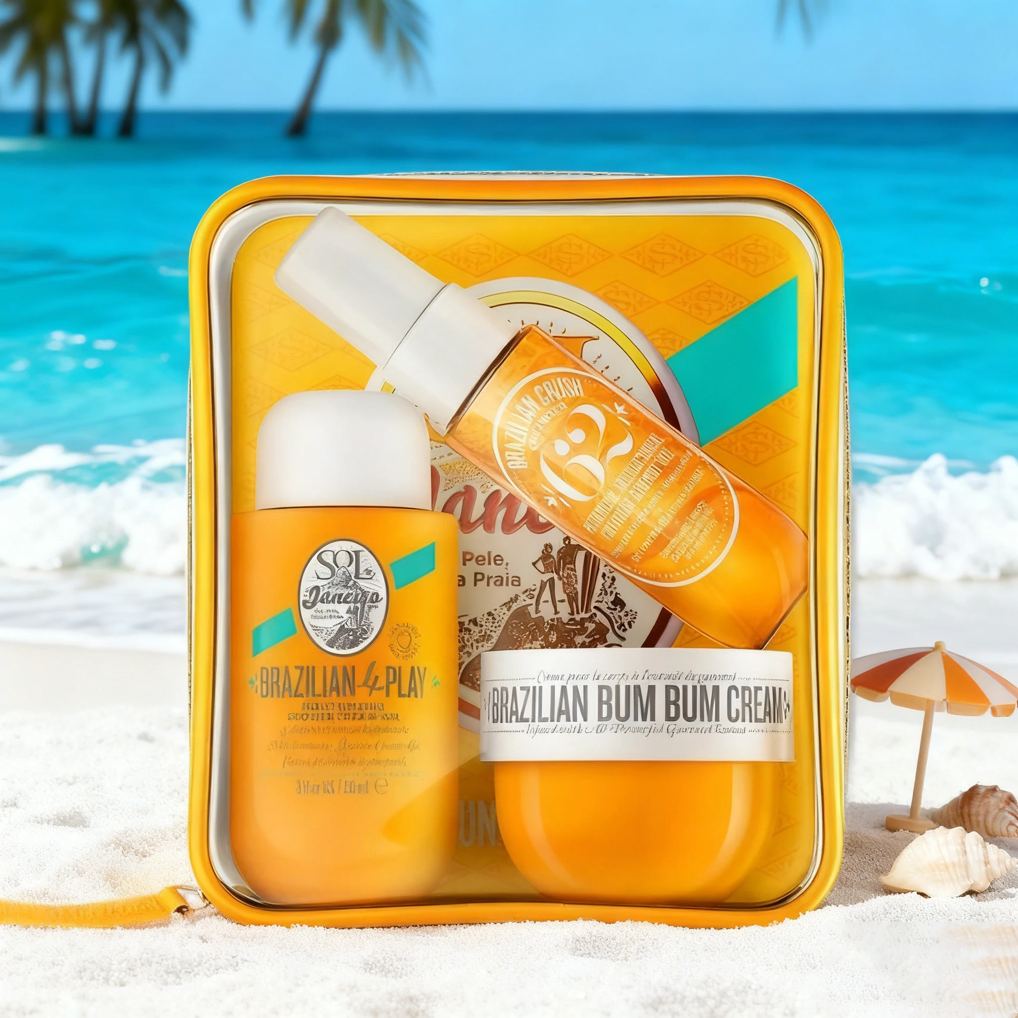 SOL DE JANEIRO Jet Travel Kit، عطر يدوم طويلاً، مناسب للاستخدام اليومي