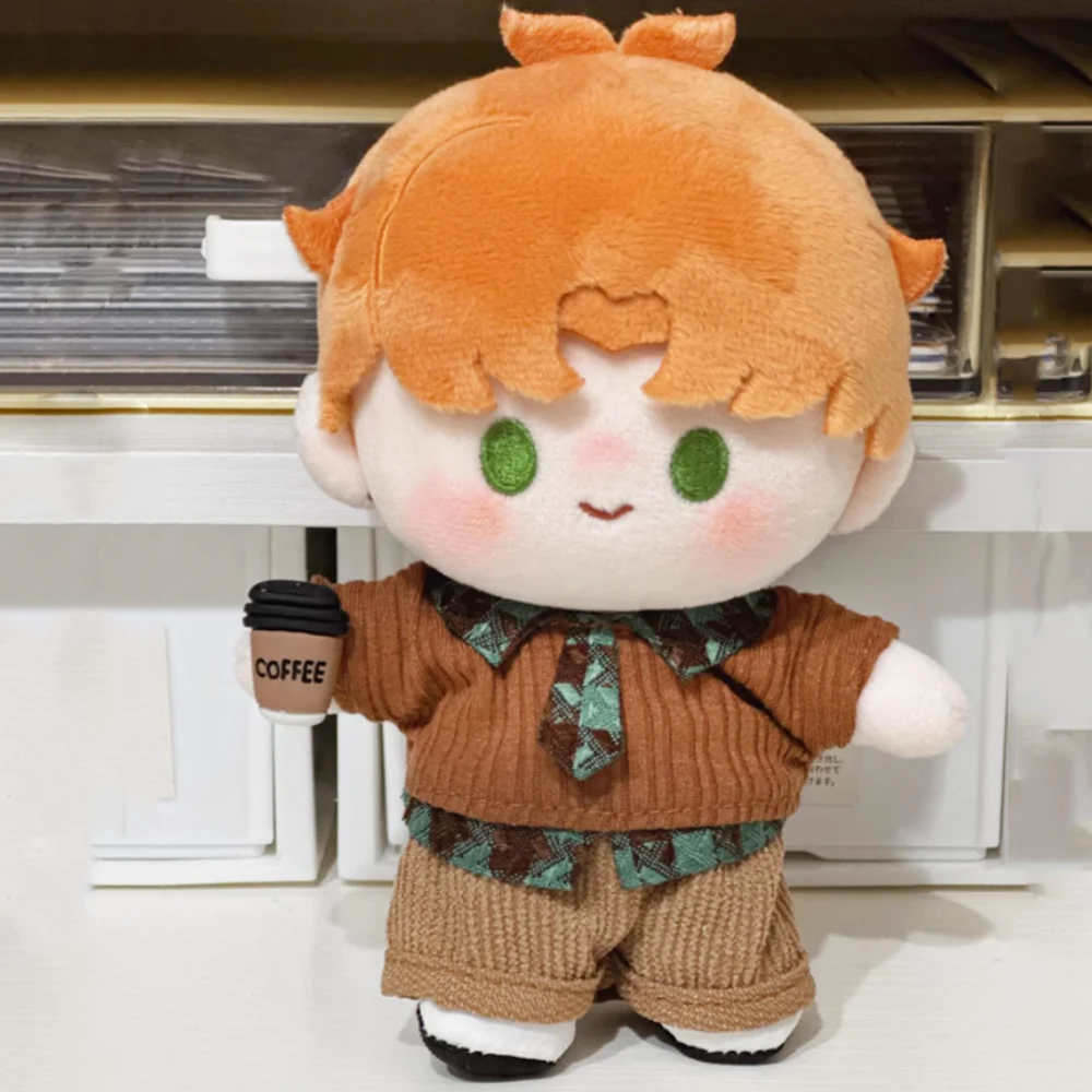 

1 комплект, свитер, жилет, 20 см, хлопковая кукольная одежда, школьная форма, галстук, хлопковая кукольная одежда, джинсовые шорты, мини-плюшевая кукольная одежда