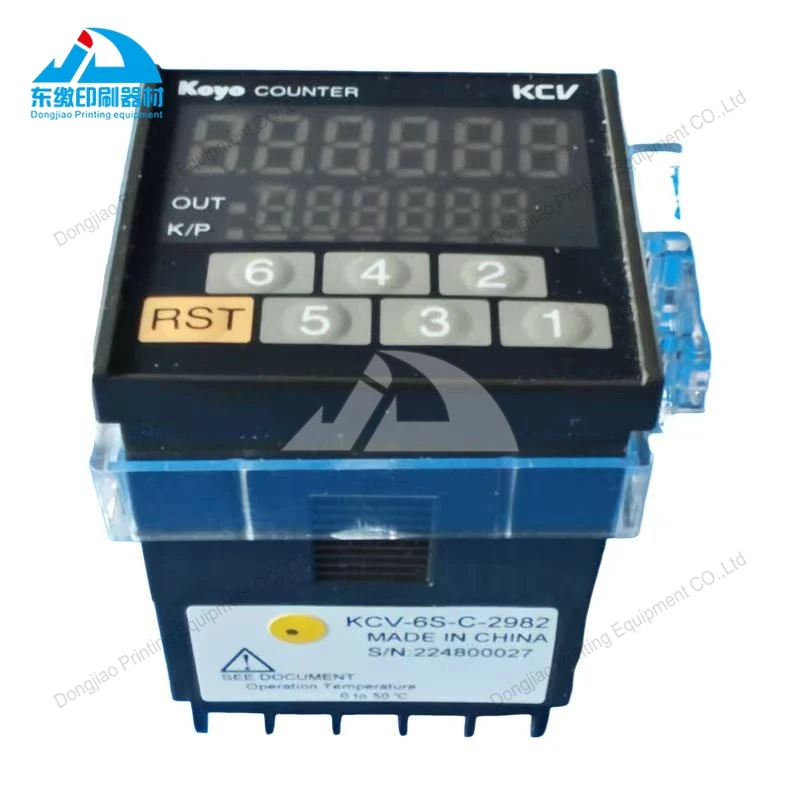 

Новые детали офсетной печатной машины KCV-6S-C-2982 Koyo KOYO счетчик ПЛК реле или модуль переключателя счетчик
