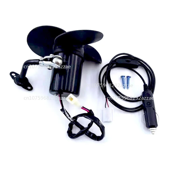 

Bus 5-inch silicone driver small fan, car fan 24V/12V