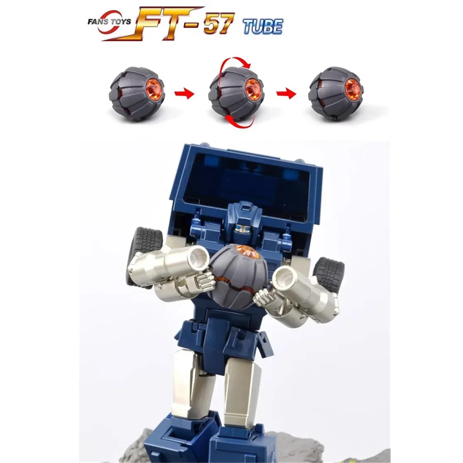 In Stock Fanstys Transformation Toy FT FT57 FT-57 Pipes Tube FT-58 Swerve Mp Ratio Action Figure Robot Model Gift