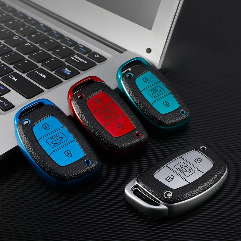 

Автомобильный чехол для смарт-ключа для Hyundai Elantra I10 I20 I30 HB20 IX25 IX35 IX45 TUCSON Avante, чехол для ключа, держатель