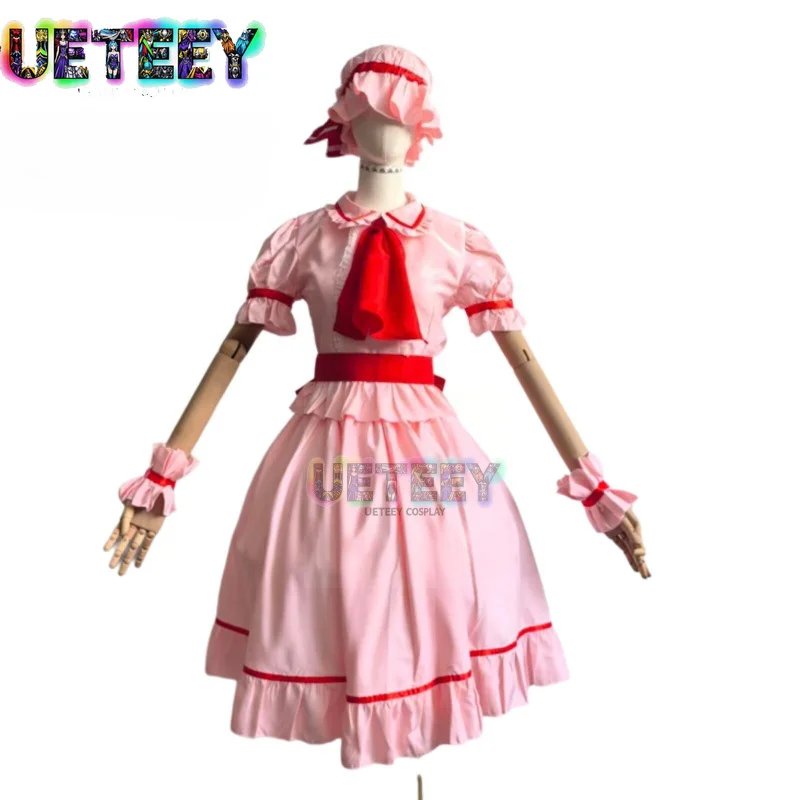

UETEEY COS Touhou Project Remilia Scarlet Cosplay Costume Halloween Costume Custom Size