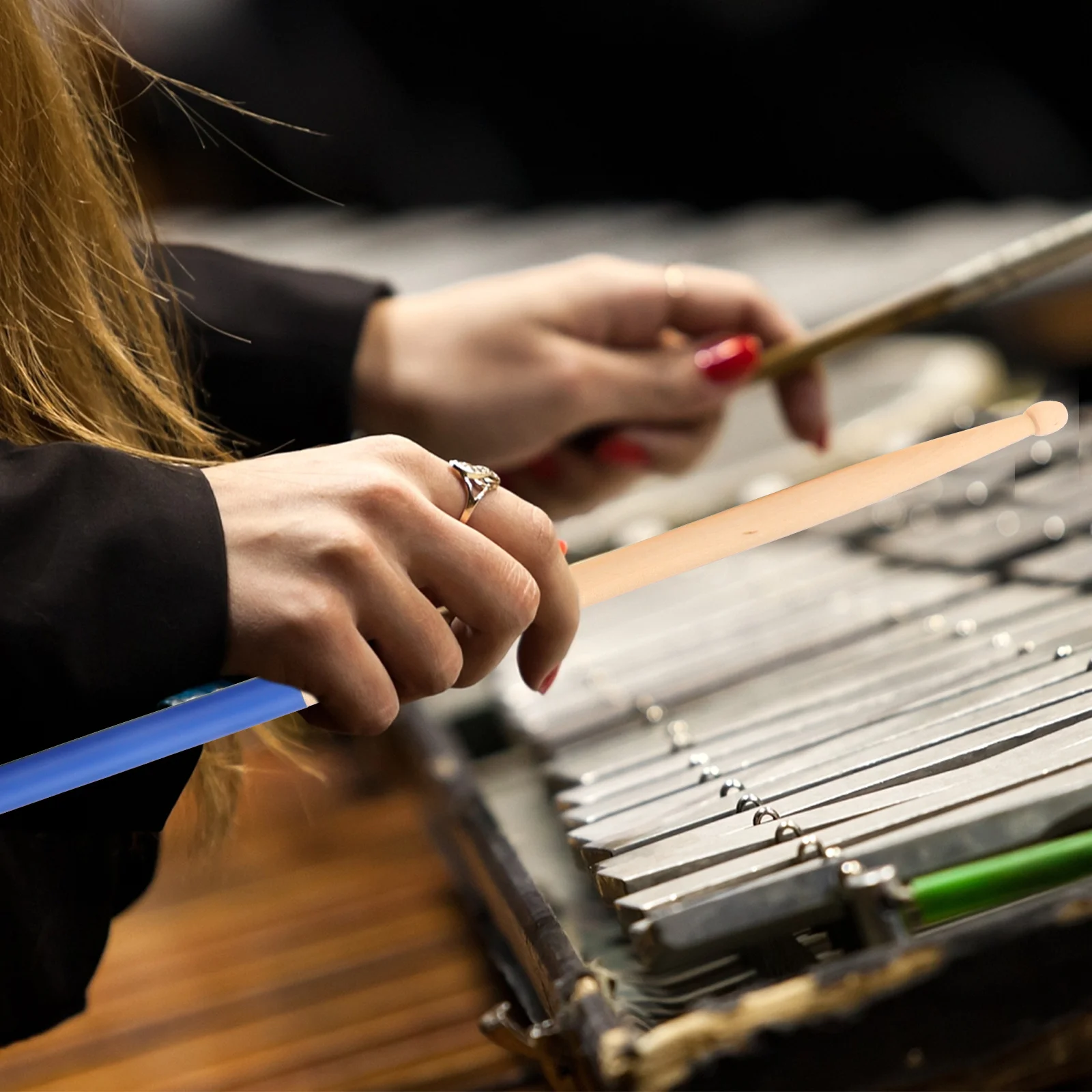 

3Pairs Reliable Wooden Drumsticks Fine Workmanship Easy to Hold for Kids and Adults Musical Instruments Drum Stick