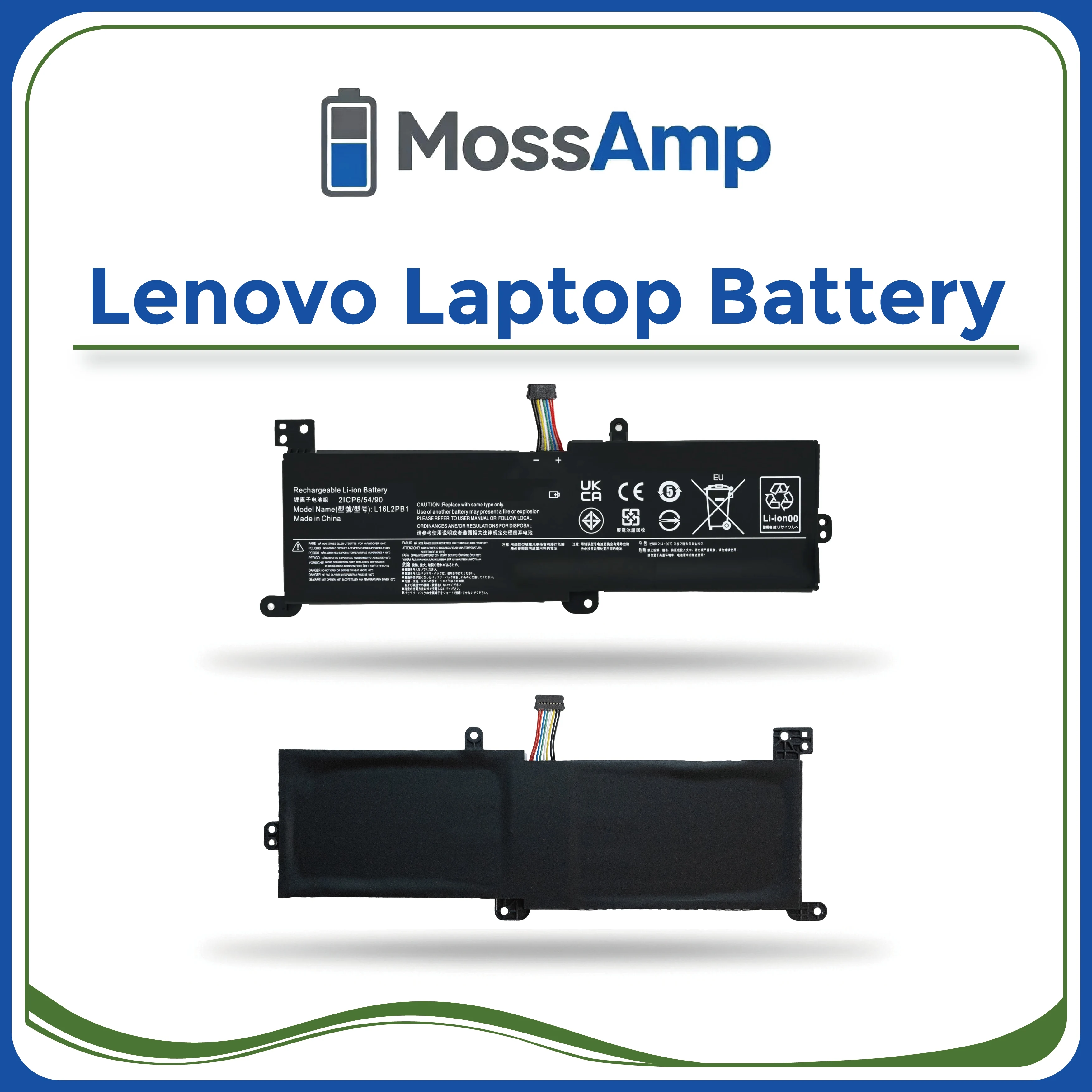 MossAmp 7.6V 30WH L16L2PB1 Laptop Battery for IdeaPad 320 520 320S V320 S145 330 L16C2PB1 L16M2PB3 L17L2PF1 view 3