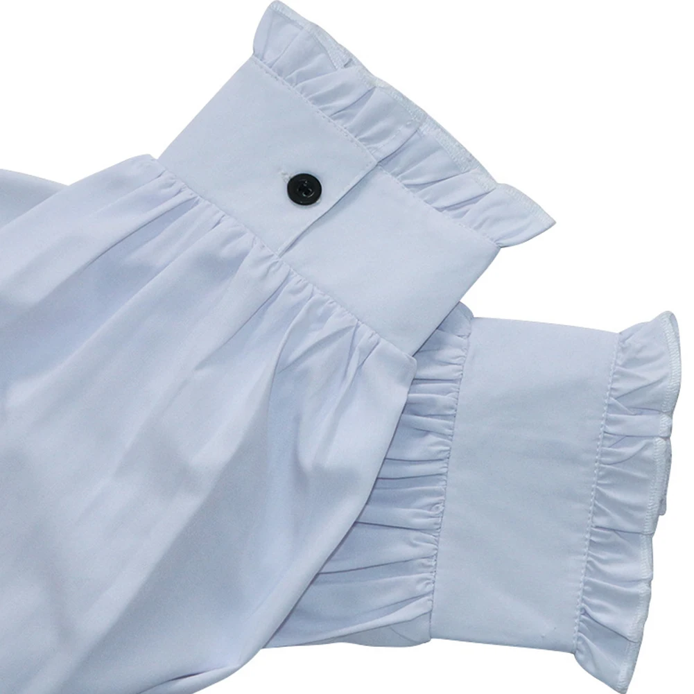 

Мужская винтажная пиратская рубашка в стиле стимпанк с воротником-стойкой - костюм эпохи Возрождения, топ для средневековых маскарадных тематических вечеринок