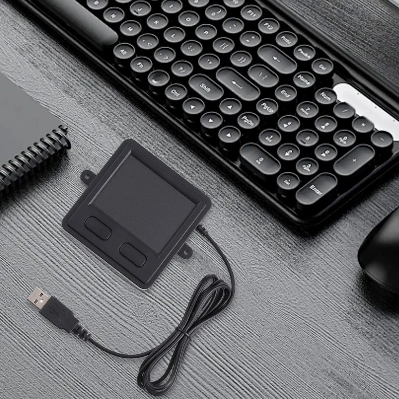 

Portable Trackpad High Sensitivity 2 Button Design Wired USB Touchpad ABS Material Ease Of Use Multifunctional Tool for Office