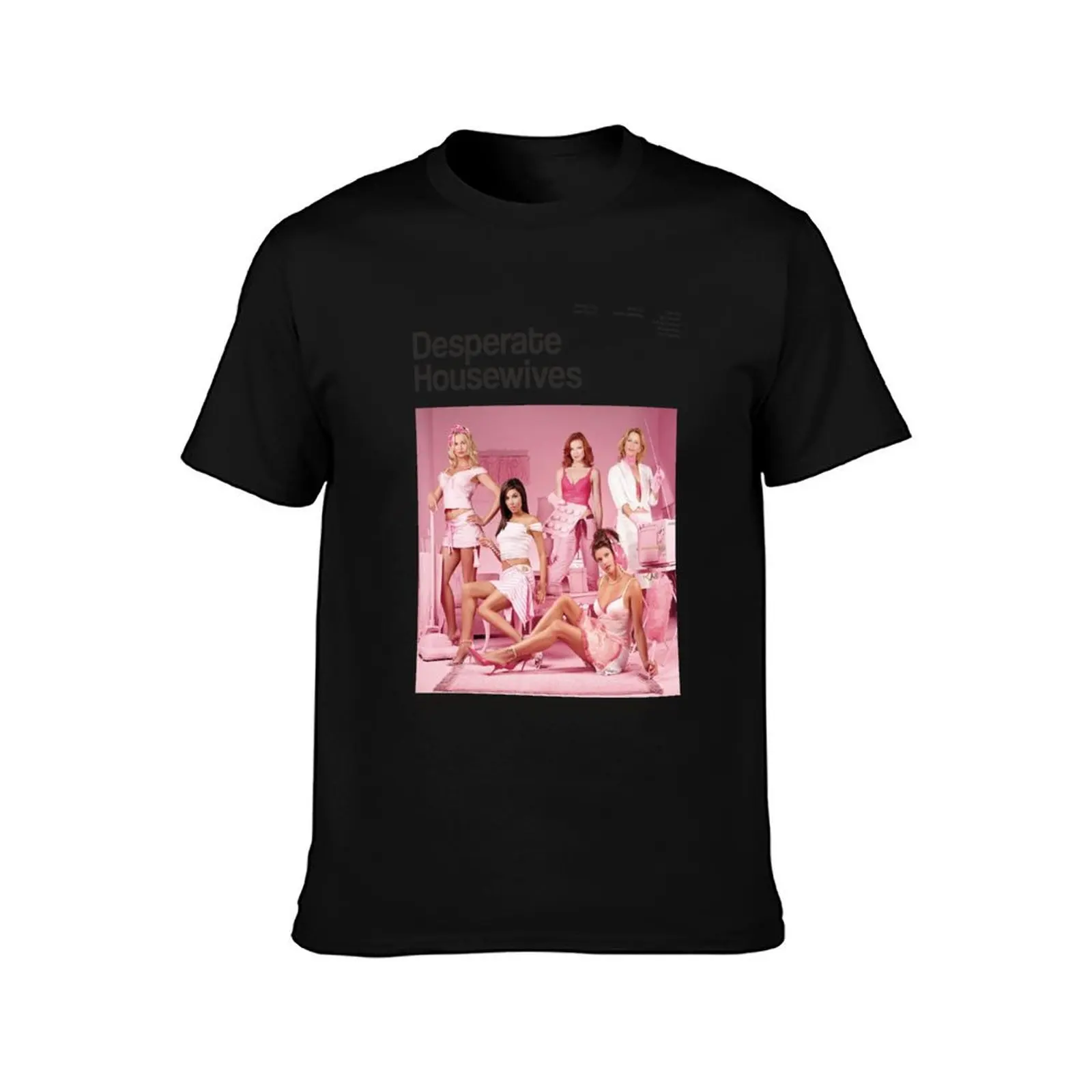 Desperate Housewives series poster T-Shirt Casual Light Summer Short Sleeve Top T-Shirt