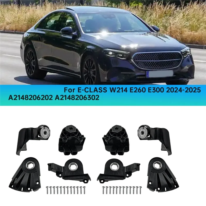 

A33K-1Set Front Headlight Repair Kits For Mercedes-Benz E-CLASS W214 E260 E300 24-25 Headlamp Bracket Mount