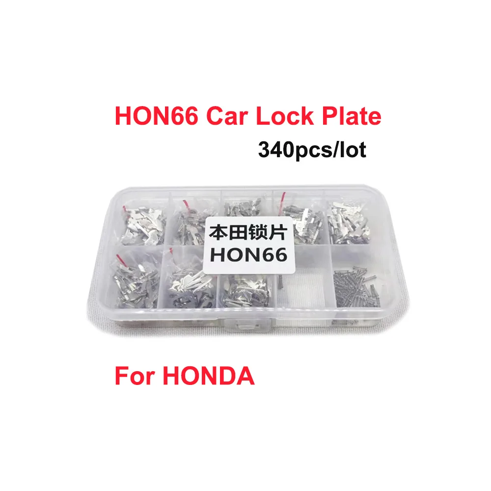 Hon66 8 Type 340Pcs Voor Honda Auto Key Lock Reparatie Accessories Slotenmaker Tool Auto Lock Reed Plaat