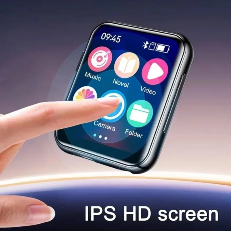 مشغل MP3 بلوتوث ، مكبر صوت الكاميرا ، مشغل موسيقى HiFi ، دعم جهاز Walkman ، فيديو ، راديو FM ، تسجيل ، كتاب E-book ، TF ، بطاقة SD