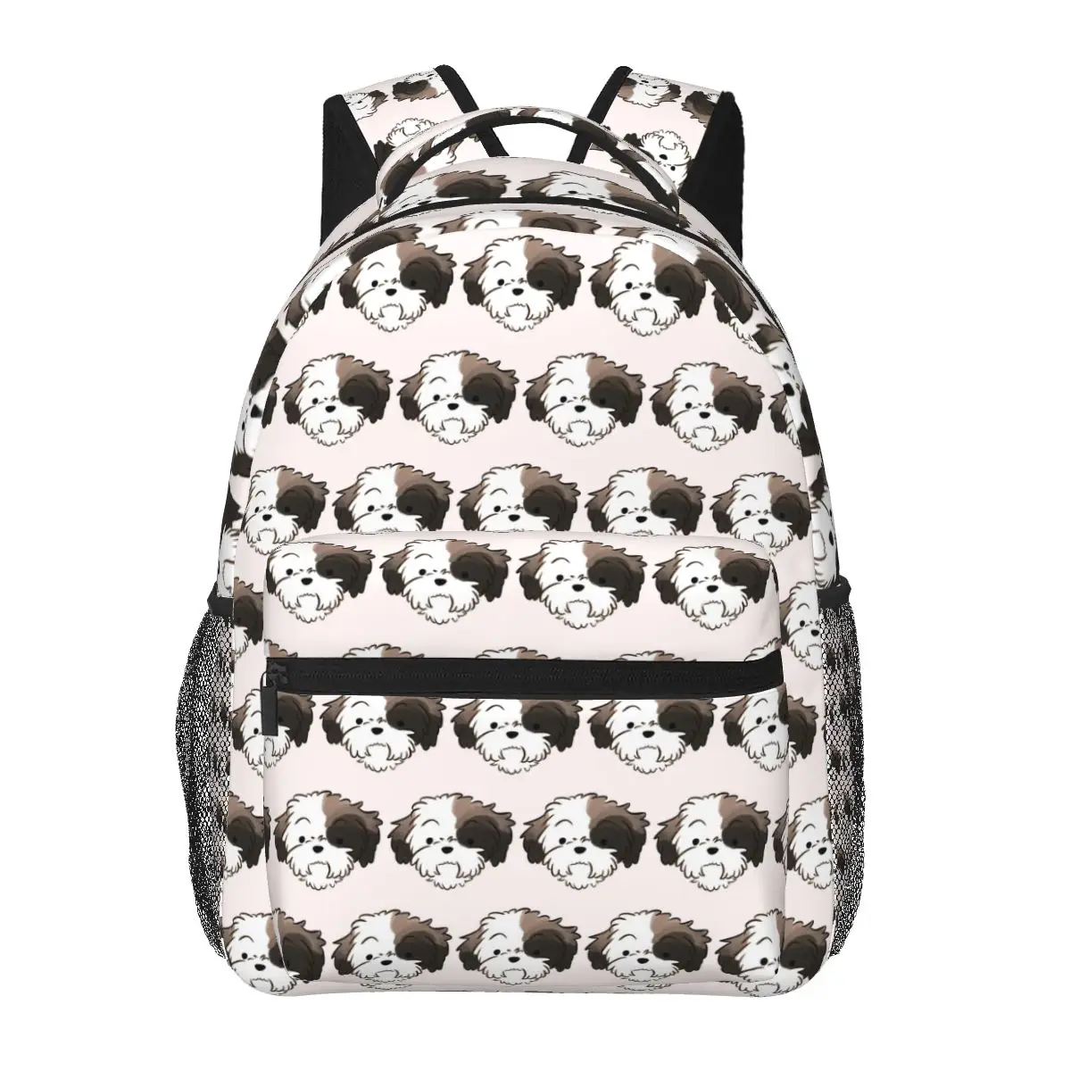 

Shih Tzu Dog Student Backpack School Bag Hiking Travel Daypack for Boys Girls Fashion Bookbag Shoulder Bags