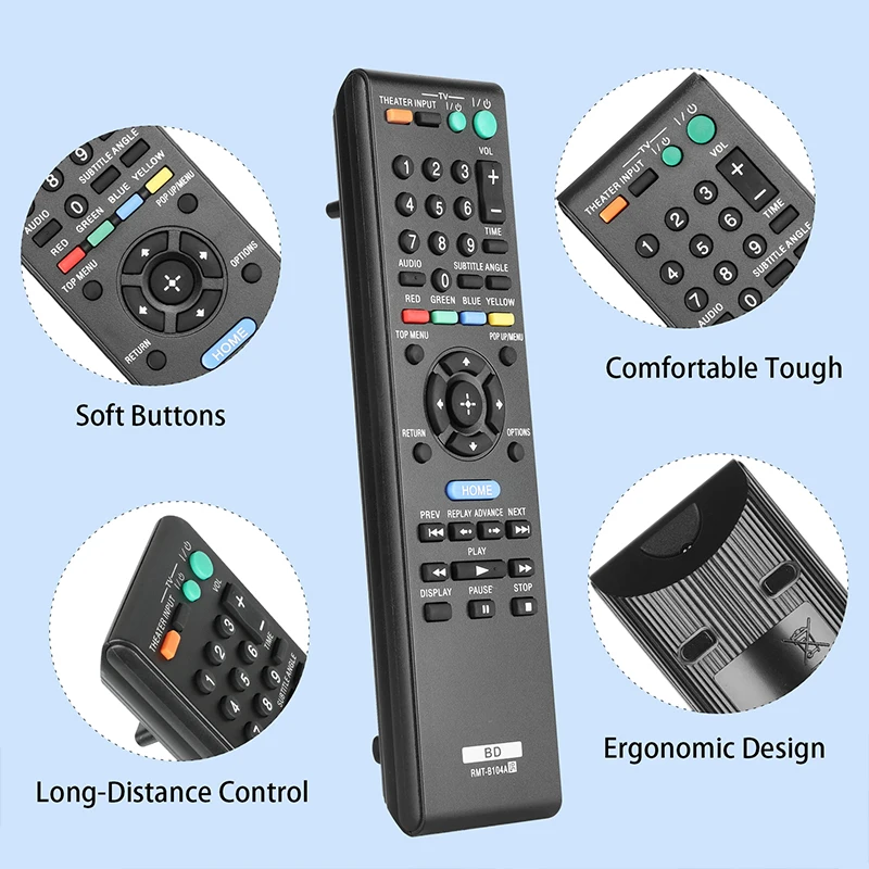 RMT-B104A Remote Control For Sony Blu ray Disc Player BDP-S360 BDP-S363 BDP-S560 BDP-N460 BDP-N460HP BDP-S360HP BDP-S360/T