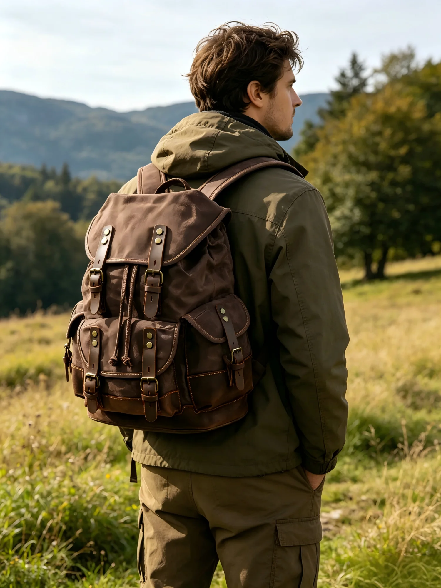 sac-a-dos-vintage-grande-capacite-en-toile-batik-impermeable-pour-homme-sac-de-jour-pour-ordinateurs-portables-de-15-pouces-ideal-pour-l'escalade-la-randonnee-et-les-voyages-en-exterieur