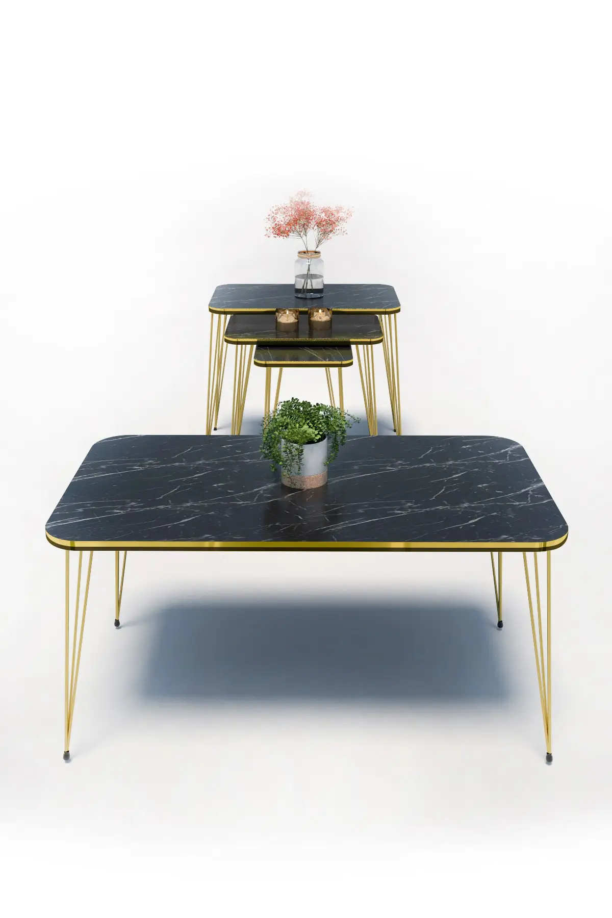 Zigon Coffee Table Kr And Medium Coffee Table Set Kr Gold Cream Wire coffee table tea table