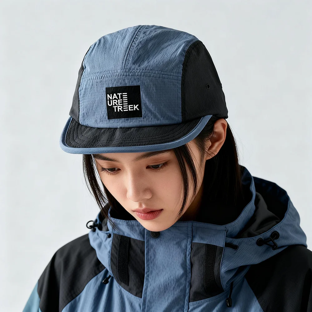 NEUE 5-Panel-Kappe mit kurzem Schirm, schnelltrocknend, Golf-Baseballkappe, weiche, leichte Sport-Laufkappe für Herren, Y2K Outdoor-Hut für Damen – Detail 6
