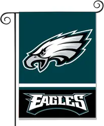 Eagle Garden Flag Philadelphia Team（12.5x18IN Double Sided）Yard Outdoor