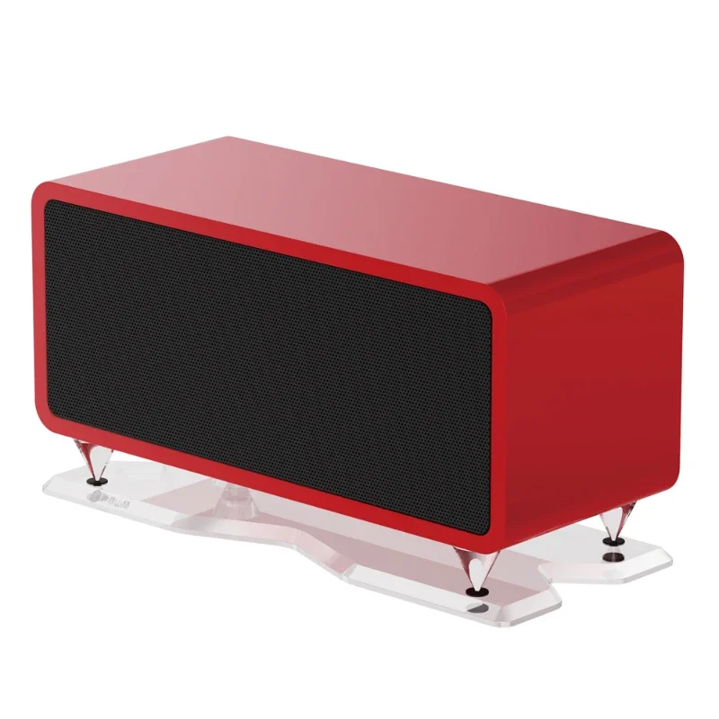 Private Model Professional Home Sound Equipment HiFi Amplifier Desk Speaker Fashion Wooden Box Speakers Top Quality Audio System