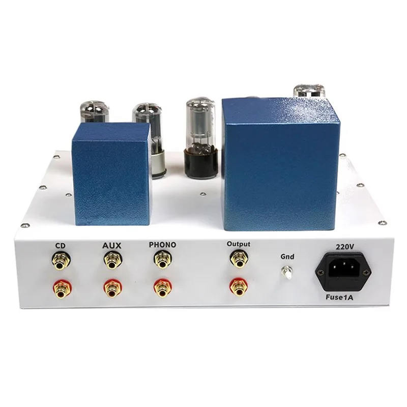 Pré-amplificador de tubo 6n8p 6sn7, tubo retificador 5z4p, regulador de tensão, circuito de veludo azul, amplificador de pré-amplificador de tubo de vácuo, áudio