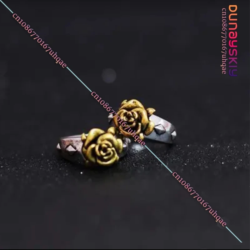 로젠 메이든 링 머큐리 램프 신쿠 코스프레 소품, 레트로 3D 장미 손가락 반지, 쥬얼리 라이너 루빈 의상, 애니메이션 소품 부품