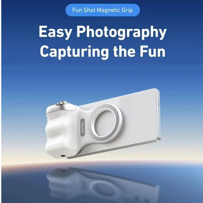 

Camera Wireless Grip Stand With Zoom Remote Control, Mobile Phone Shooting Mode, And Magnetic Phone Grip
