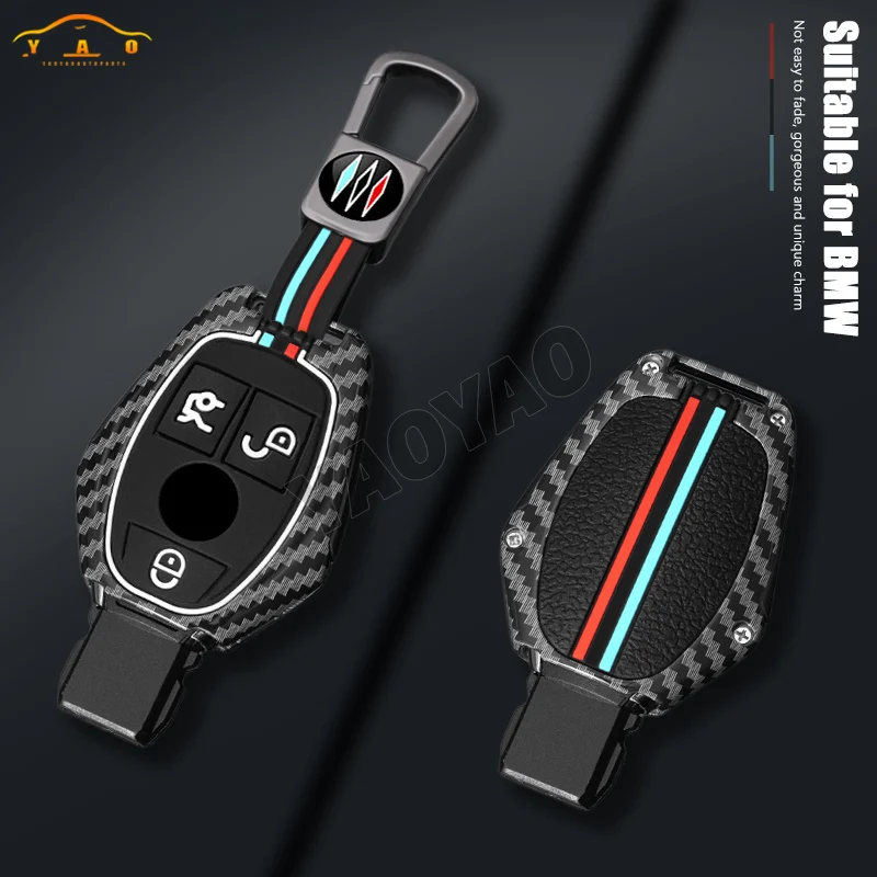 

Zinc Alloy Car Remote Key Case Cover For Mercedes Benz A B C S Class AMG GLA CLA GLC W176 W221 W204 W205