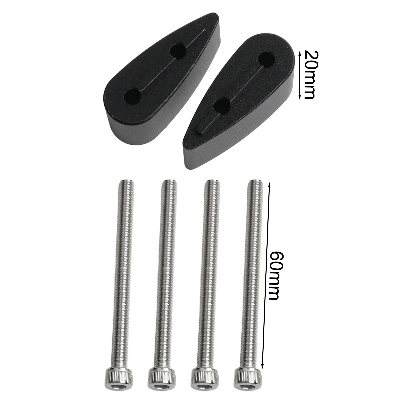 5/10/20/40mm Bicycle Adjusting Spacers Washer For TT Bike Handlebar Spacers Cycling For Aero Bars Increase Modification Parts