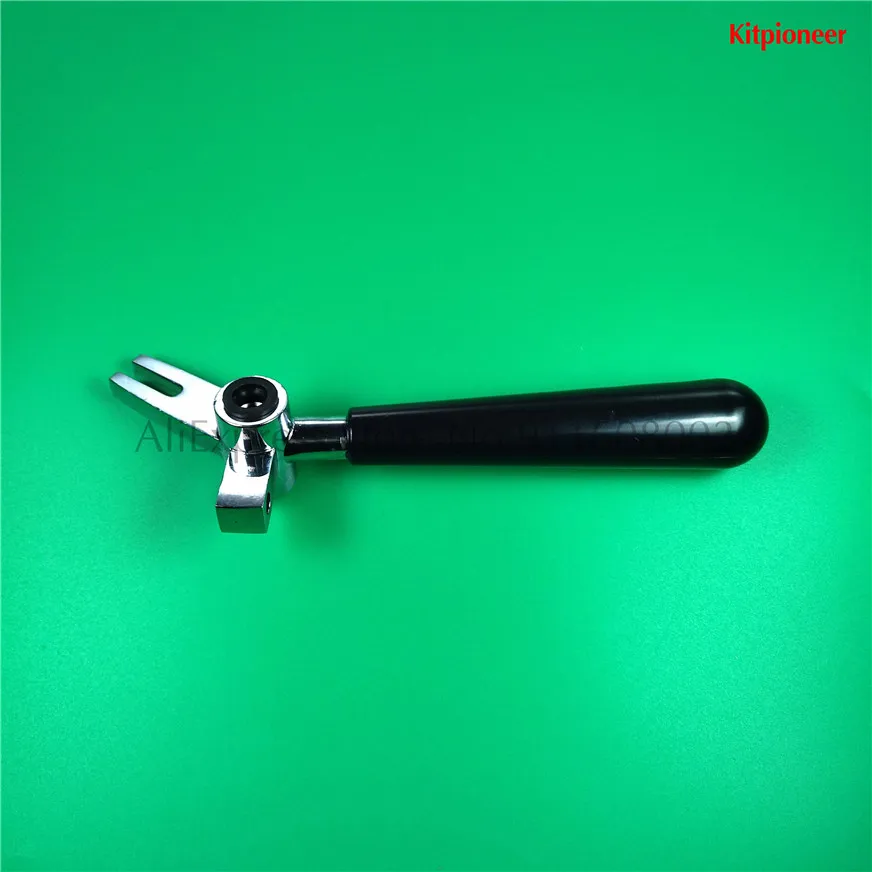 1 قطعة مقبض أسود مستقيم عرقوب جديد تركيب استبدال YKF آلات الآيس كريم الناعمة قطع الغيار