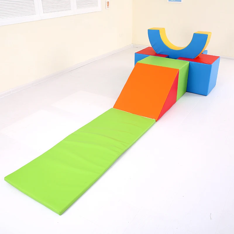 Early Education Center Software Combination Indoor Hall Parent-child Slide Children's Climbing Sensory Training Equipment Soft
