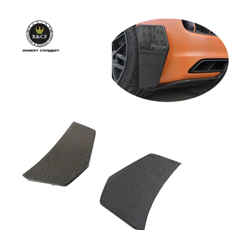 Carbon Fiber Rear Bumper Splitter Canards For R8 V10 17-19