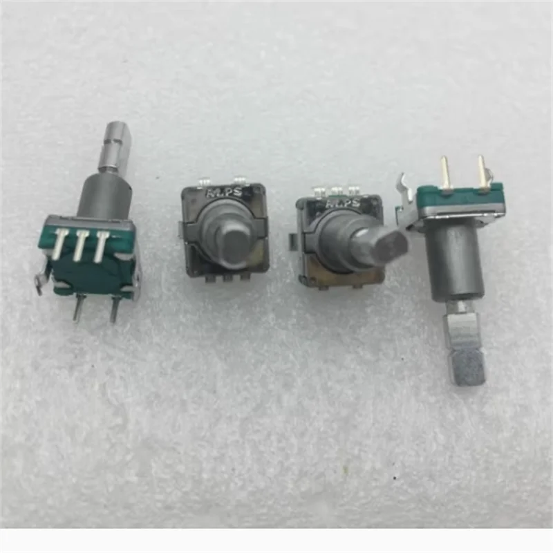 2 PCS of Japanese ALPS EC11 code with switch, smooth touch, shaft length of 20MM